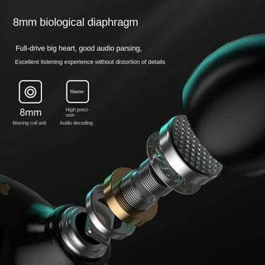 Ear Buds M25 Bluetooth 5.3 TWS HiFi Stereo Sound, LED Battery Display & Touch Control