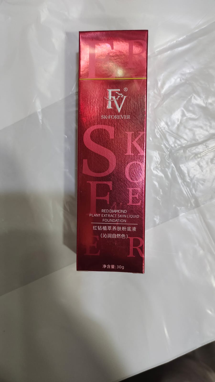 Makeup Fv Foundation Waterproof With Medium Coverage, Oil-free & Long Lasting, Matte orever Foundation For Oily/normal Skin, Forever Liquid Makeup Foundation For Face, 30g Ivory